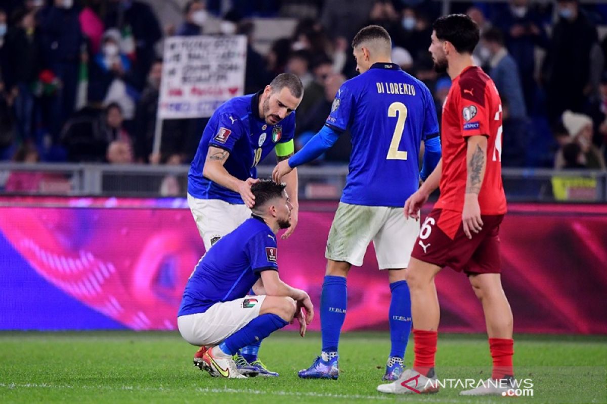 Kualifikasi Piala Dunia - Jorginho buang kesempatan menangkan Italia atas Swiss