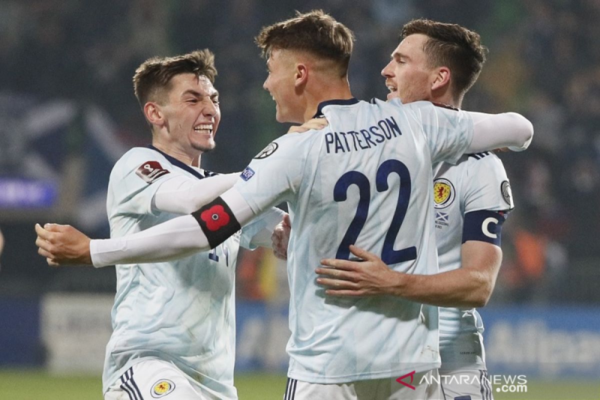 Kualifikasi Piala Dunia 2022: Skotlandia kunci tiket playoff usai atasi Moldova