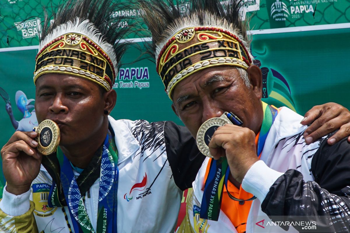 Tuan rumah juara umum Peparnas Papua