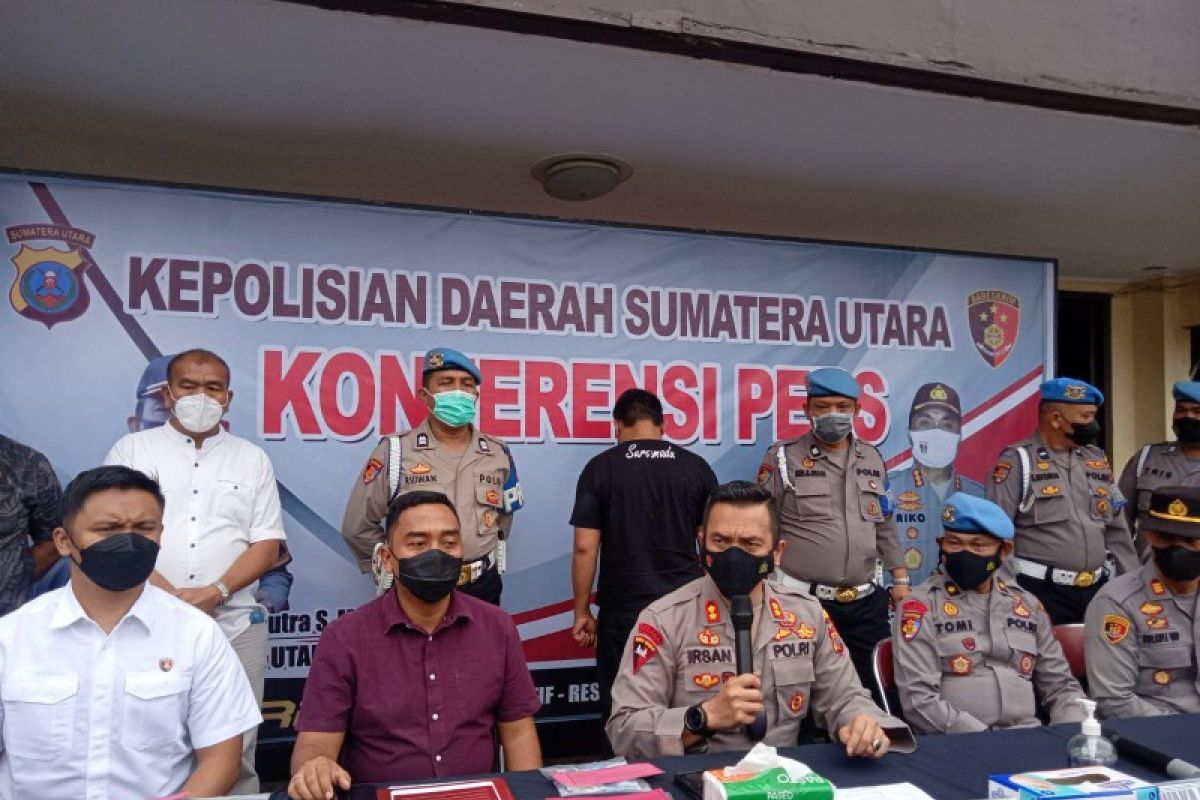 Oknum polisi peras pengendara di Medan ditetapkan sebagai tersangka