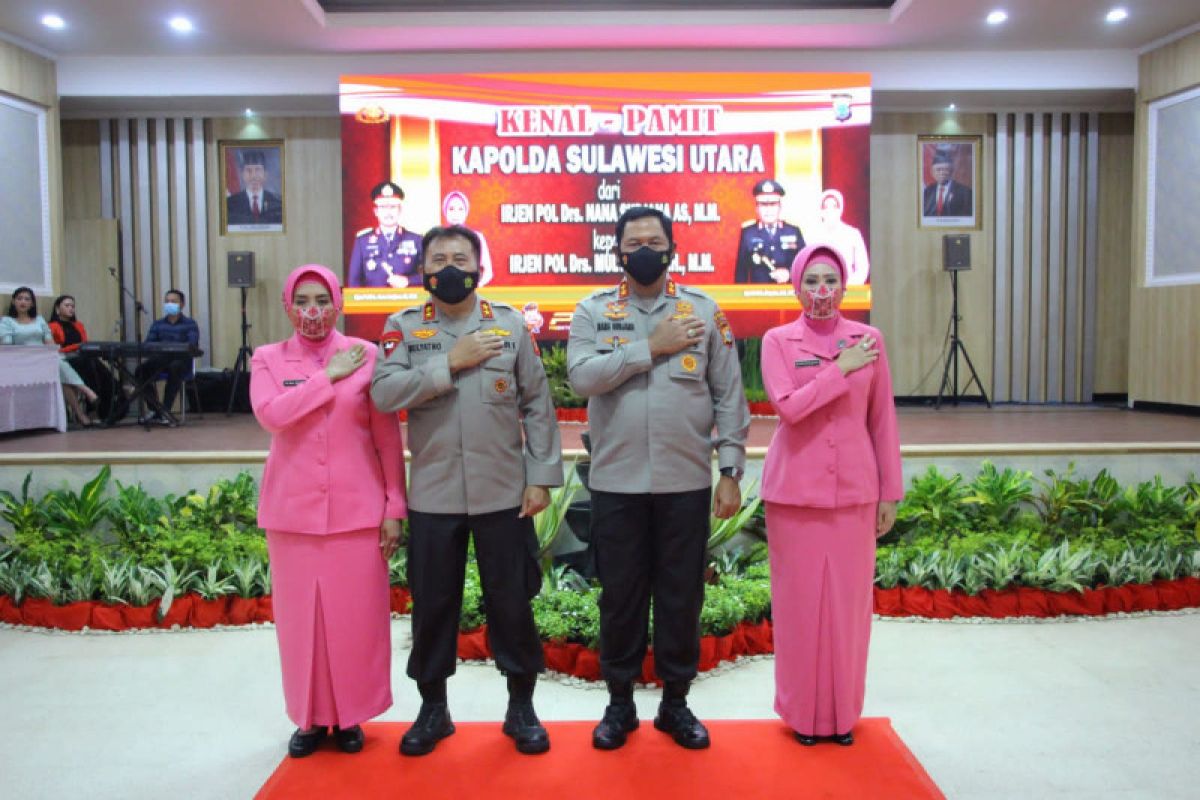 Irjen Pol Nana Sudjana berterima kasih kepada personel Polda Sulawesi Utara