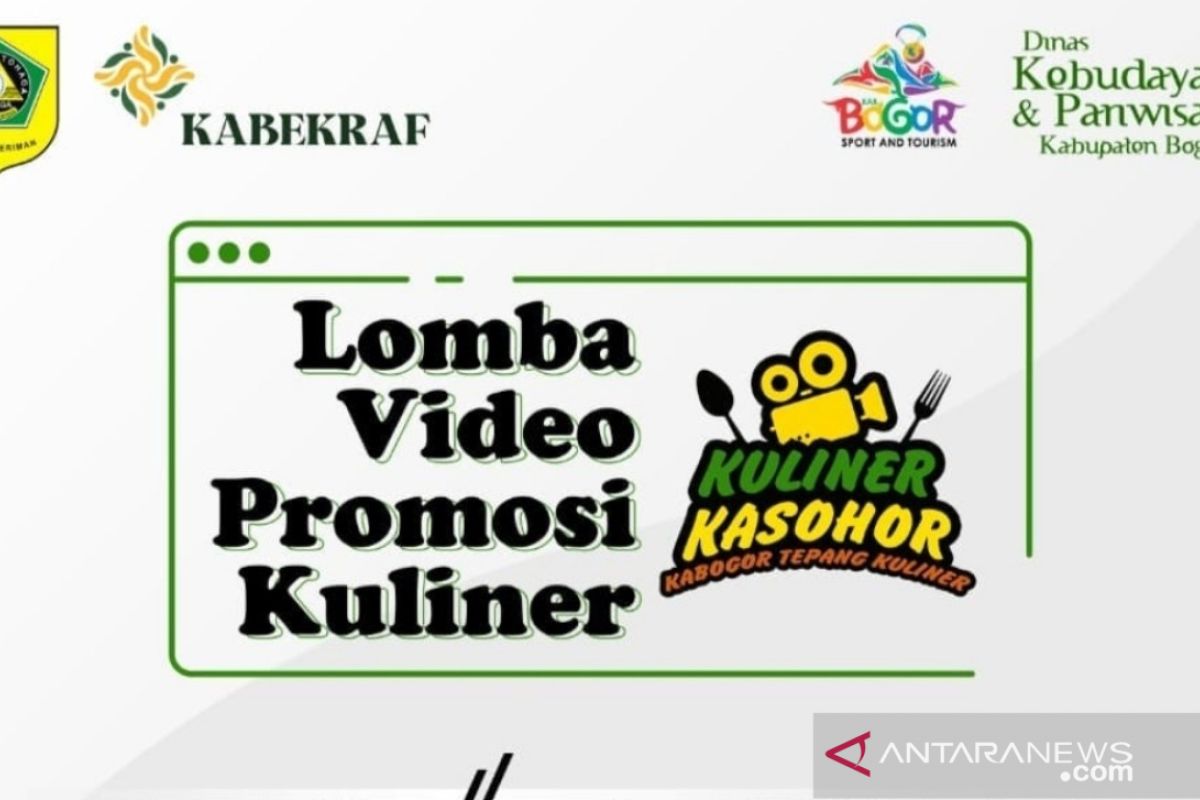 Kabekraf Bogor buka pendaftaran lomba video promo kuliner