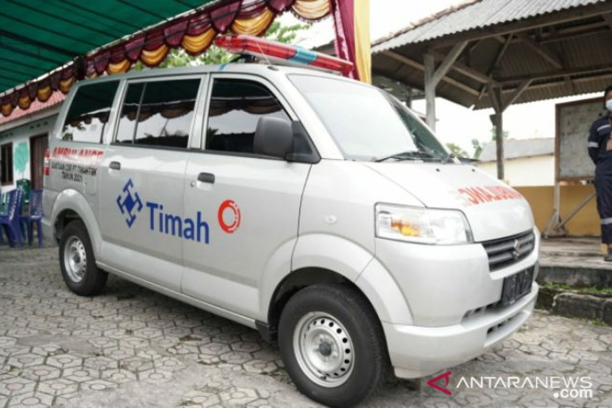 PT Timah wujudkan mimpi Desa Kulur miliki mobil ambulance