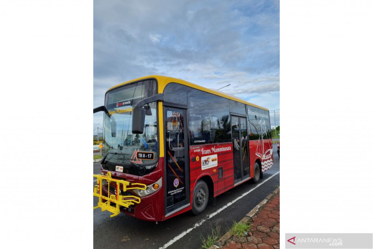 Teman Bus Trans Mamminasata resmi beroperasi di Makassar