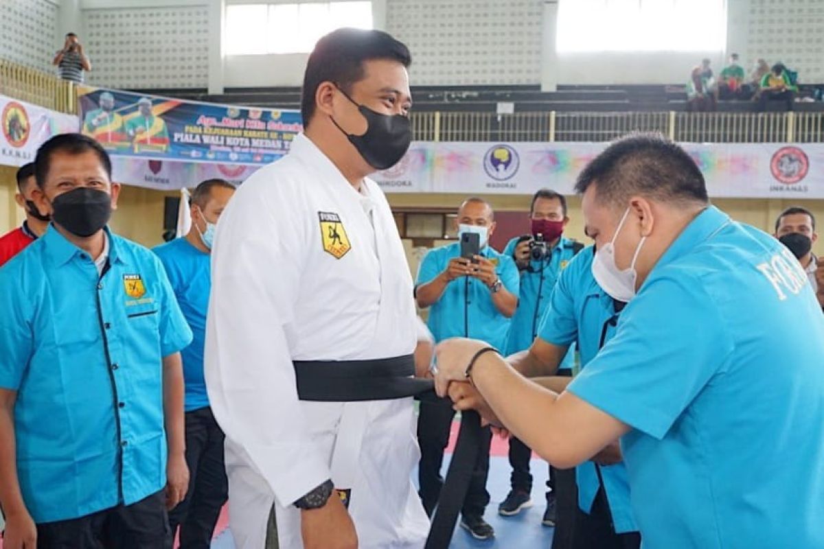 Bobby Nasution: Kejuaraan karate wadah bagi atlet PON Sumut-Aceh