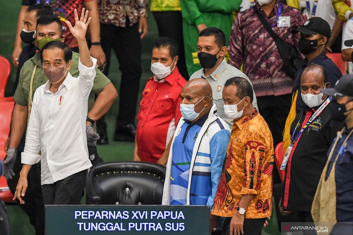 NPC Indonesia: Bersama presiden rayakan keberhasilan Peparnas Papua