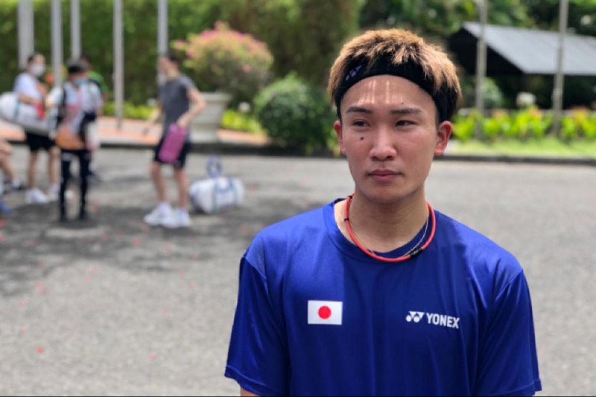 Kento Momota bersemangat jalani turnamen perdananya di Bali