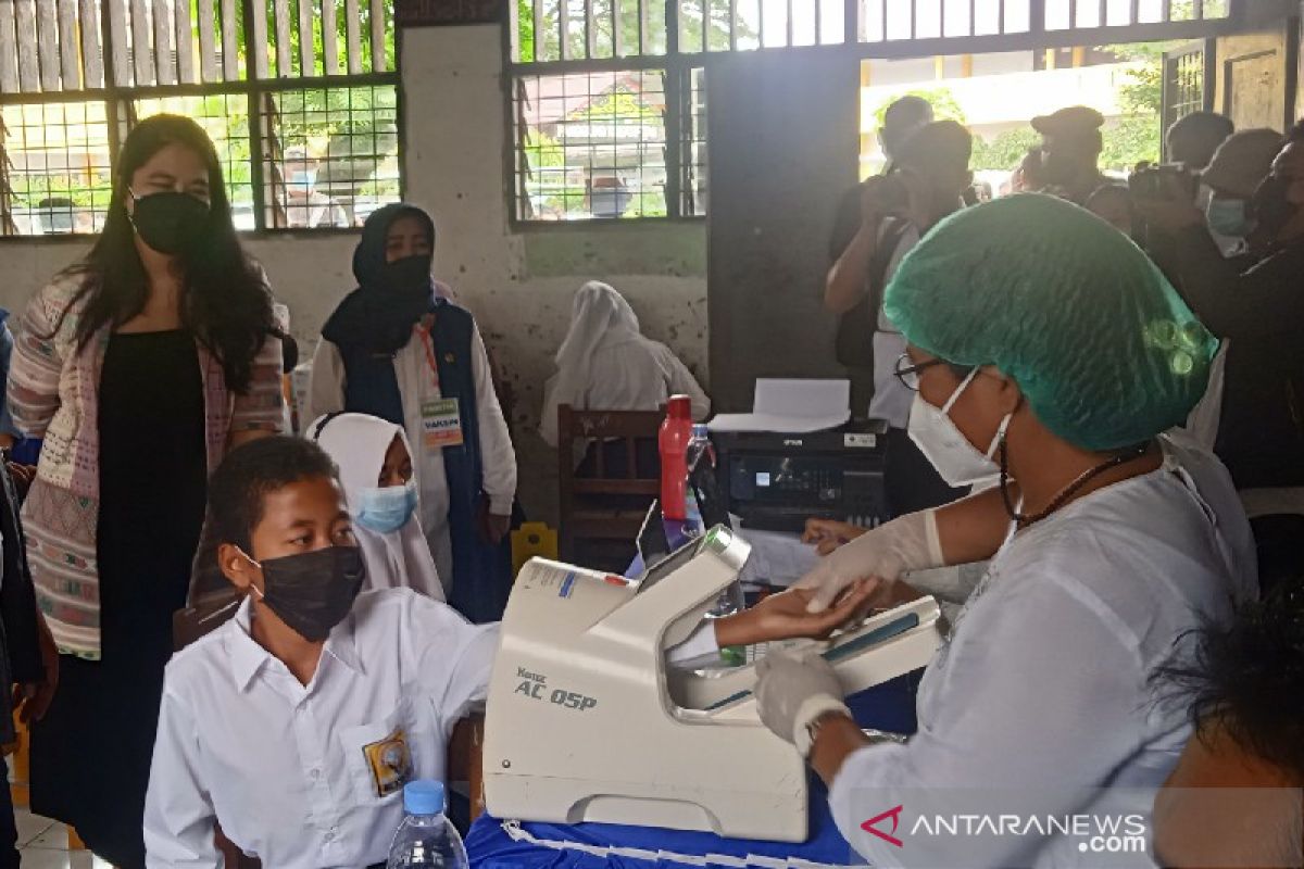 20.043 anak di Sumut sudah menerima vaksin COVID-19 dosis pertama