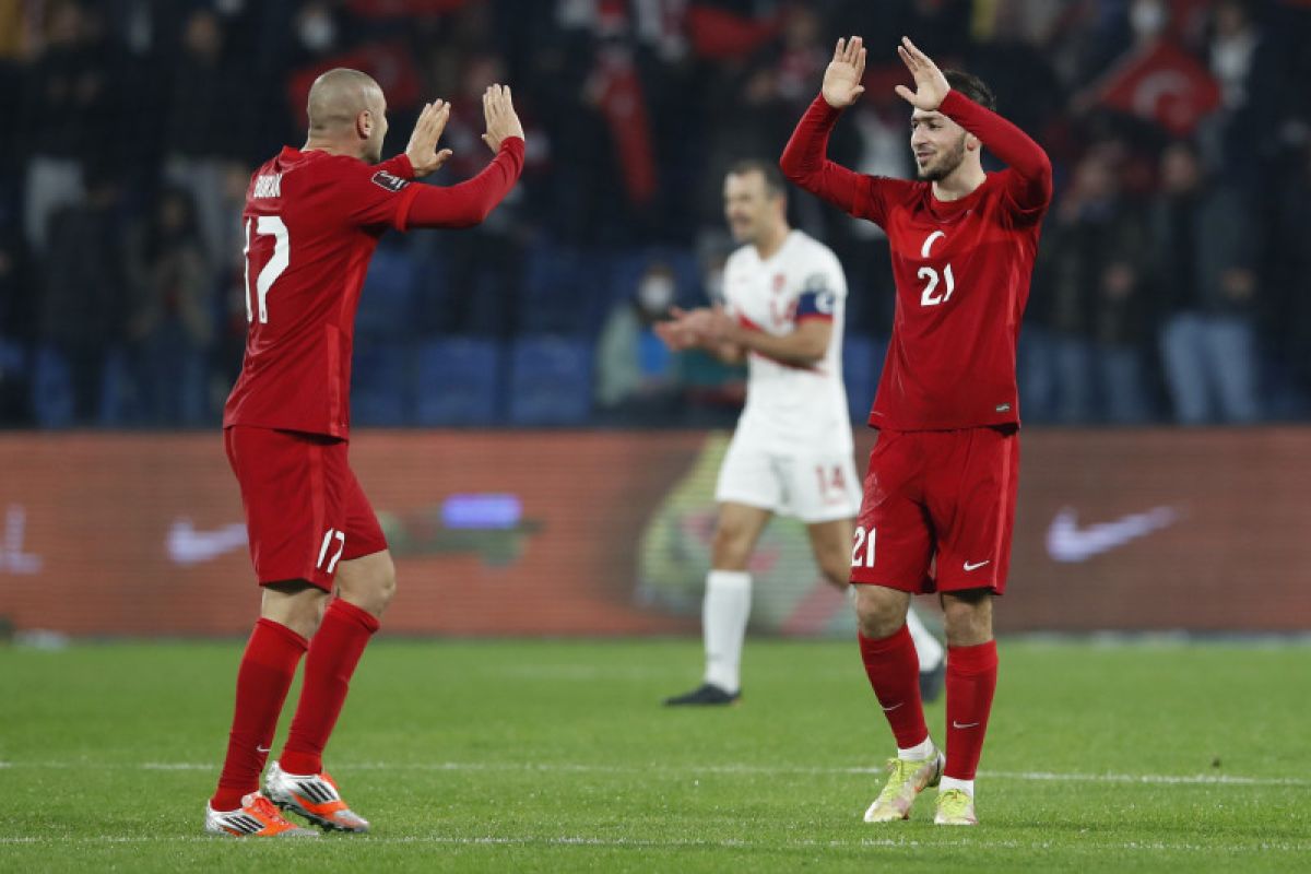 Kualifikasi Piala Dunia 2022 - Turki cukur Gibraltar 6-0 saat Norwegia imbang lawan Latvia