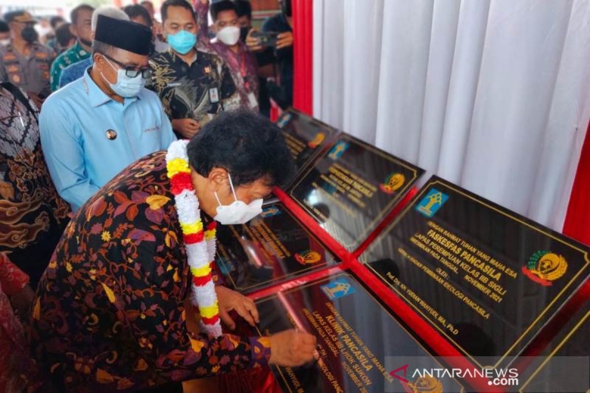 Dimulai dari Meulaboh, BPIP resmikan perpustakaan dan klinik Pancasila pada 19 di Lapas Aceh