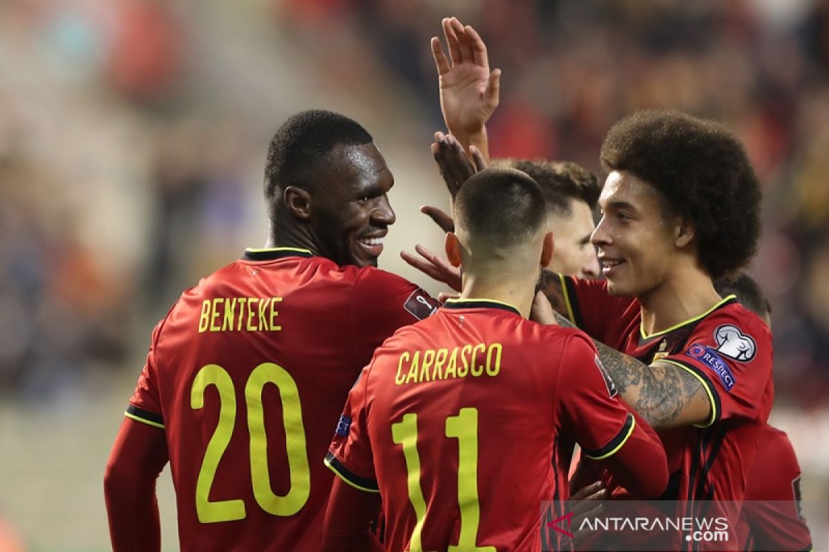 Kualifikasi Piala Dunia - Belgia kunci tiket ke putaran final, Wales jaga peluang playoff