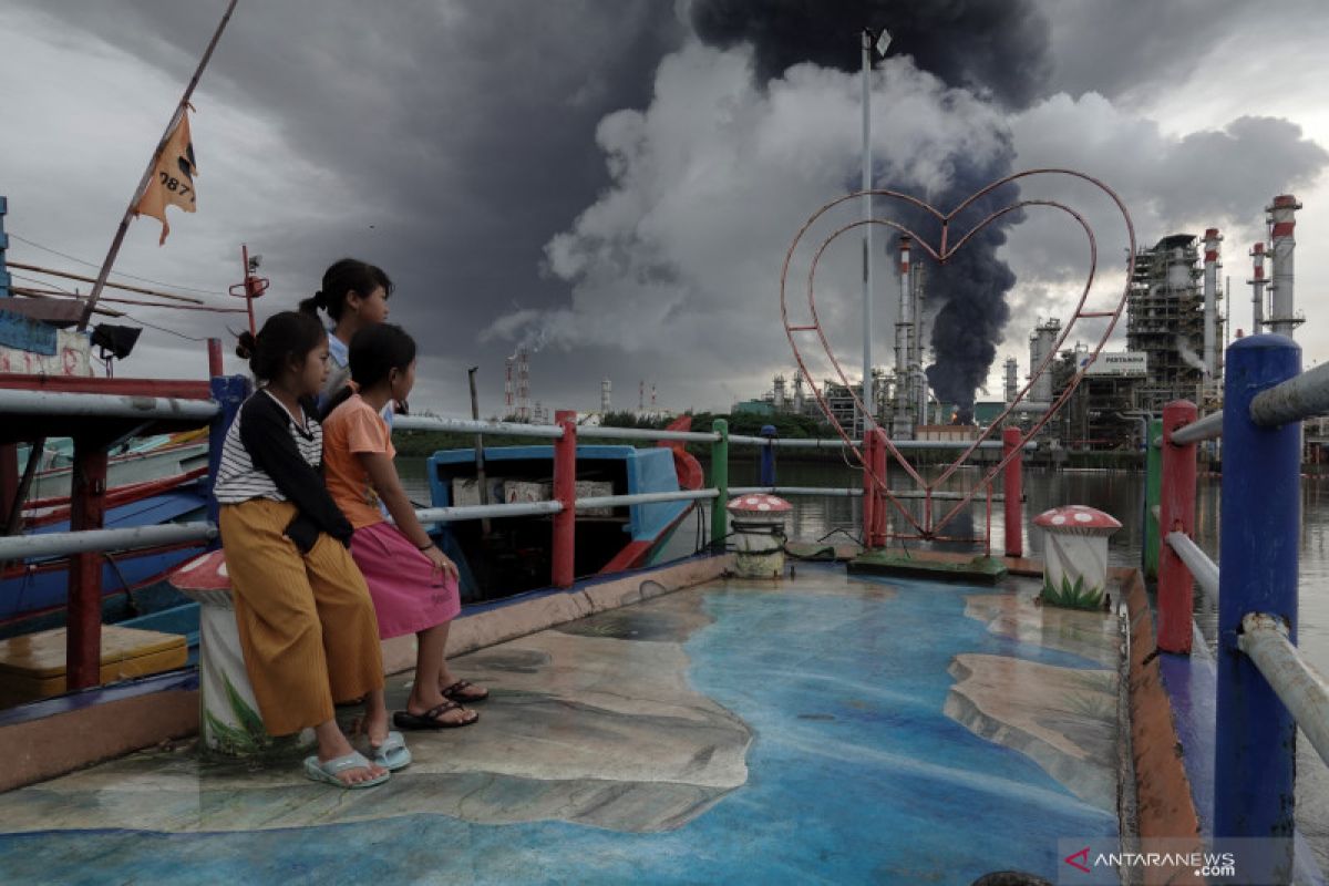 BPBD apresiasi kesigapan Pertamina padamkan kebakaran Kilang Cilacap