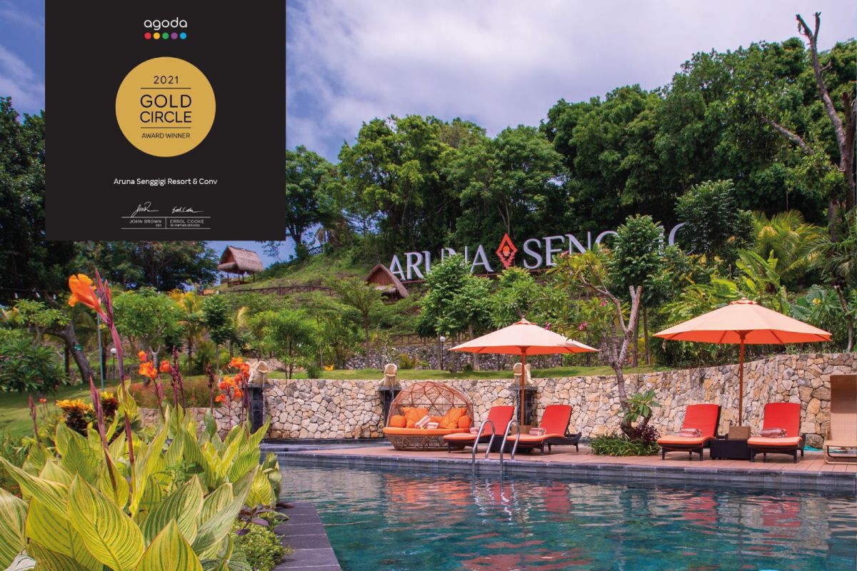 Aruna Senggigi Resort & Convention Raih Agoda Gold Circle Award 2021