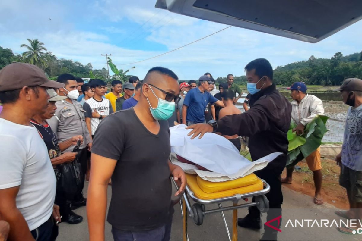 Satu korban meninggal pada laka tunggal di daerah Menjalin