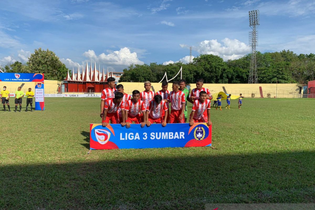 PSP Padang sapu bersih tiga kemenangan di fase grup Liga 3 Sumbar