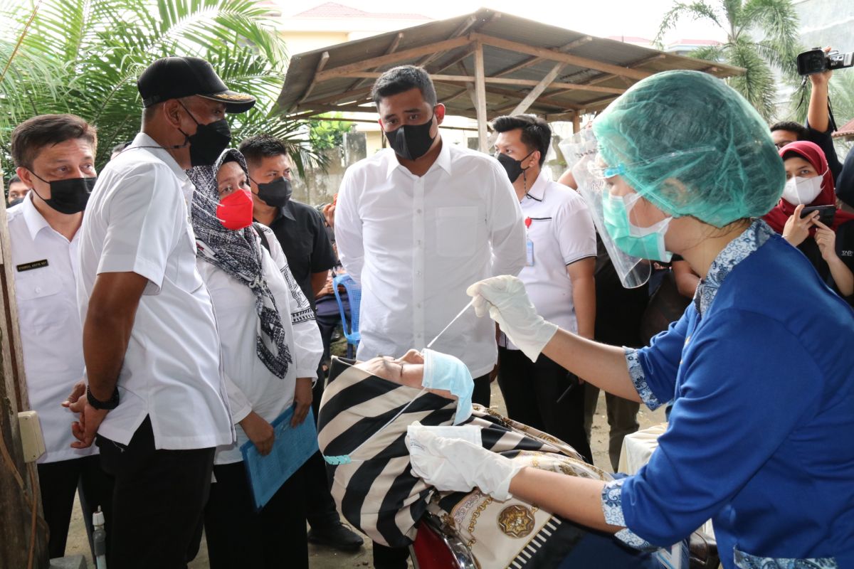 Wali Kota Medan pastikan 'treatment' lancar untuk cegah gelombang ketiga