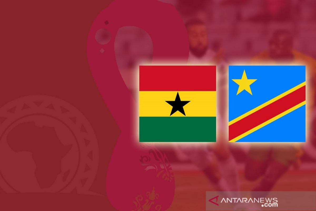 Ghana dan RD Kongo maju ke babak ketiga kualifikasi Piala Dunia 2022