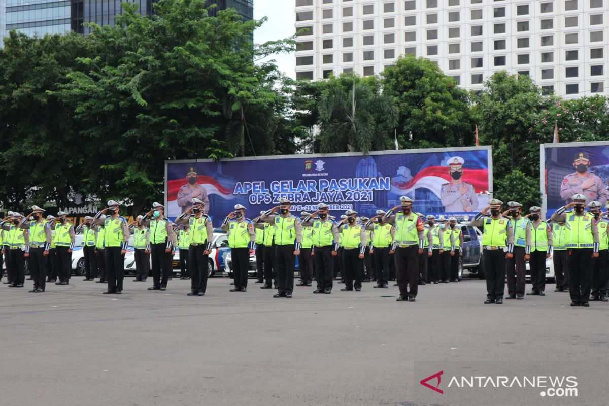 Kapolda Metro Jaya ingatkan jajarannya profesional dalam Operasi Zebra Jaya 2021