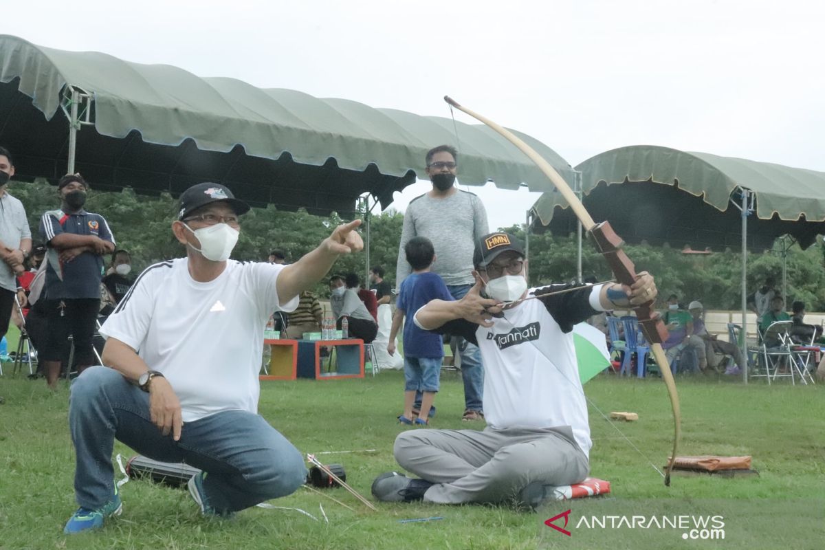 Lomba panahan HSS dalam rangkaian peringatan hari jadi KORPRI