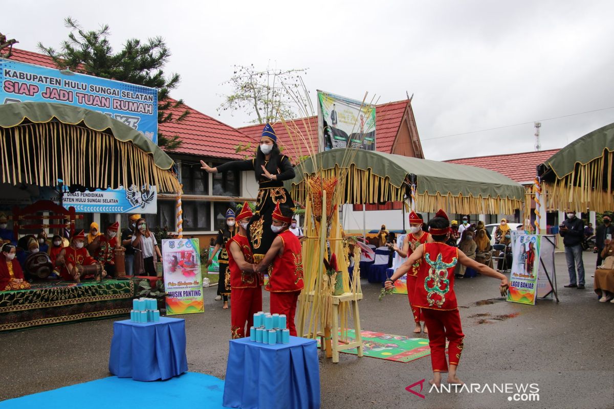 Disdikbud dan KPOTI gelar Pekan Kebudayaan HSS 2021