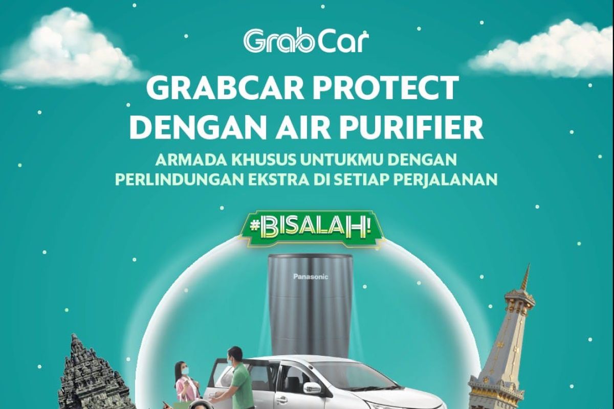 GrabCar pasangi alat pembersih udara