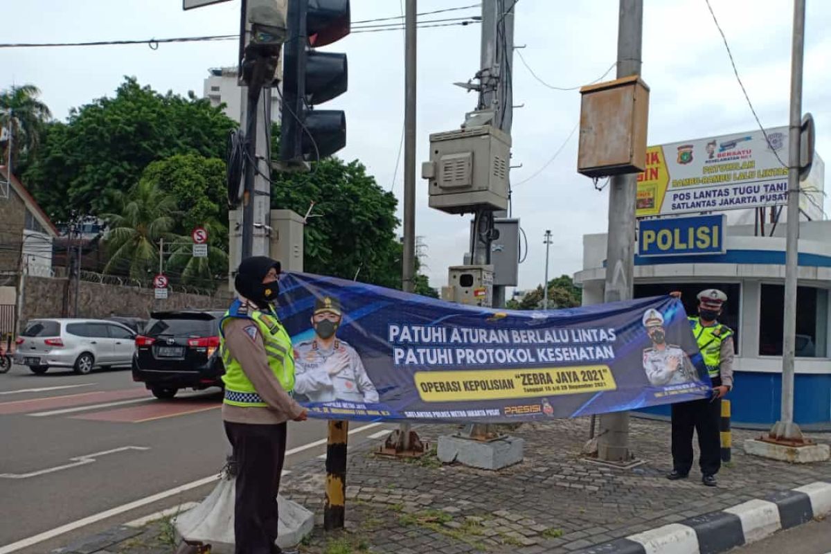 Polres Jakpus tidak lakukan razia terpusat saat Operasi Zebra Jaya