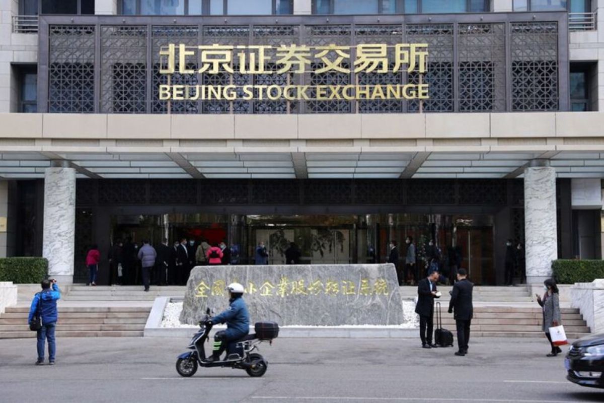 10 saham melonjak di Bursa Efek Beijing