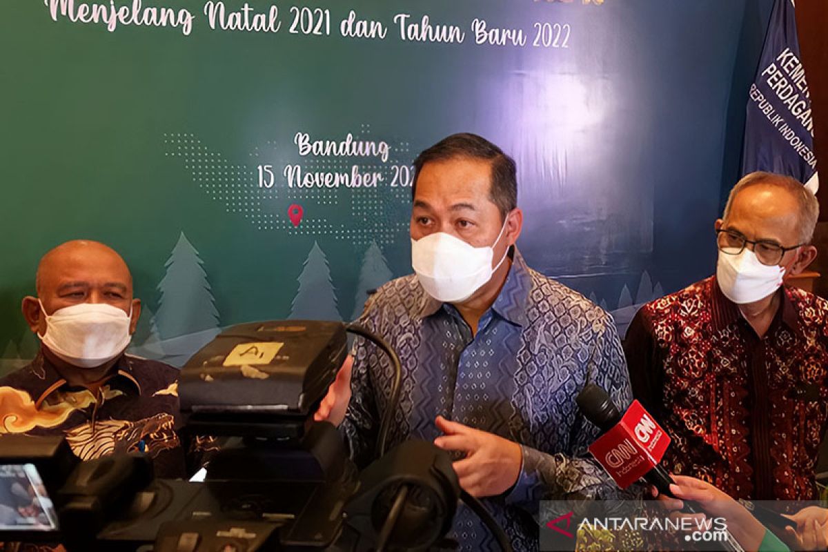 Mendag jamin ketersediaan bahan pokok jelang Natal-Tahun Baru 2022