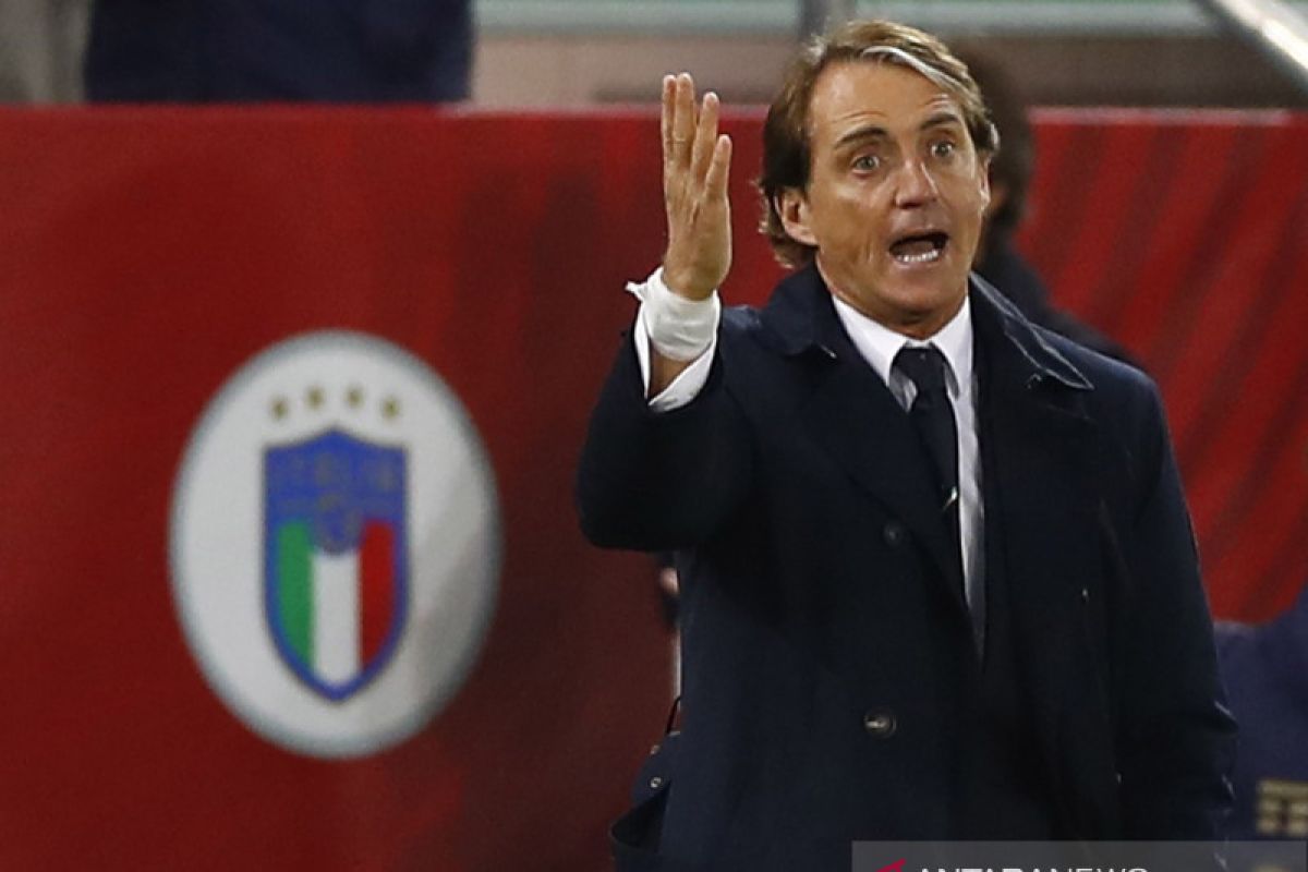 Kualifikasi Piala Dunia: Mancini berharap Italia tak jumpa Portugal dalam playoff