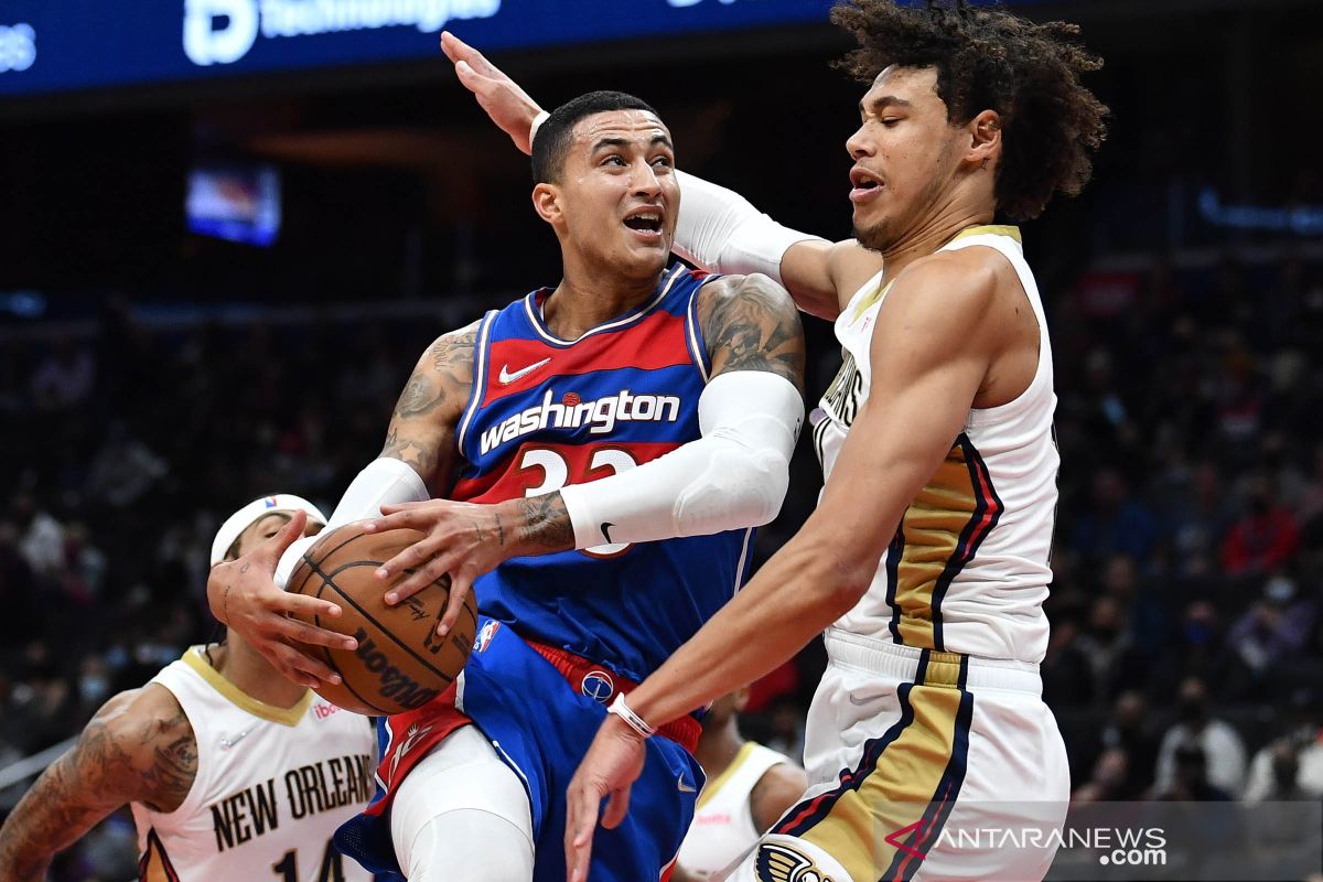 Kyle Kuzma bantu Wizards bikin Pistons kalah delapan kali beruntun