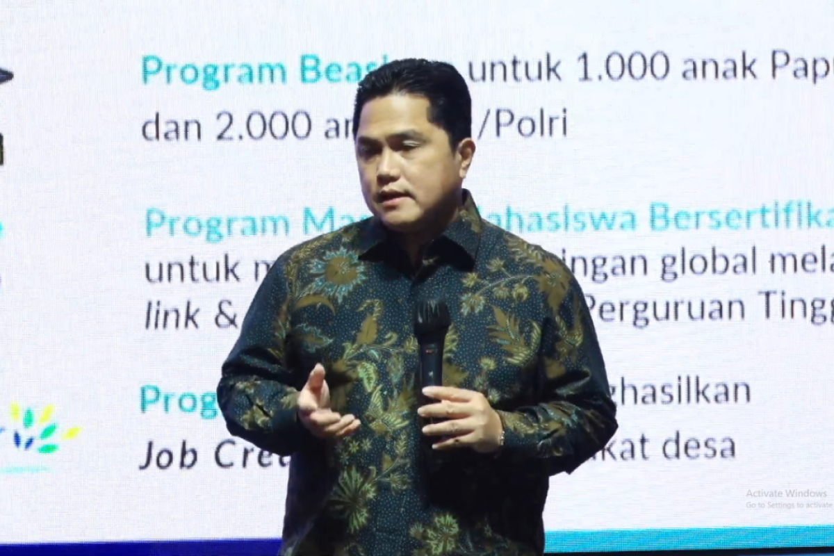 Erick Thohir ajak FHCI BUMN buat peta jalan pekerjaan yang bakal terdisrupsi