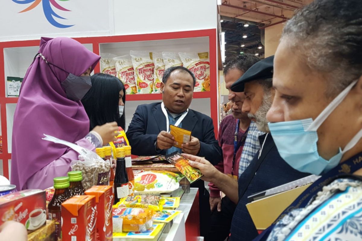 Produk makanan Indonesia ramaikan pameran dagang di Mesir