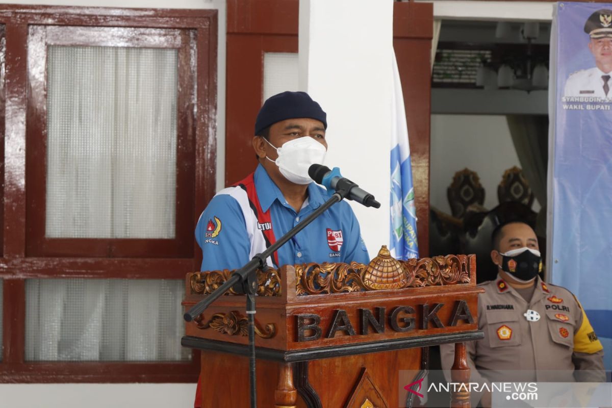 Bupati Bangka minta PRSI tingkatkan pembinaan atlet