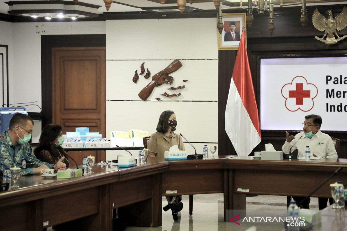 JK bersyukur PMI terima bantuan COVID-19 dari Belanda