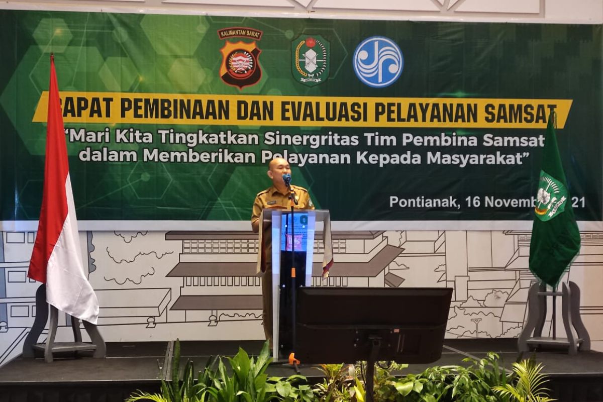 Pemprov Kalbar gelar evaluasi pelayanan di Samsat