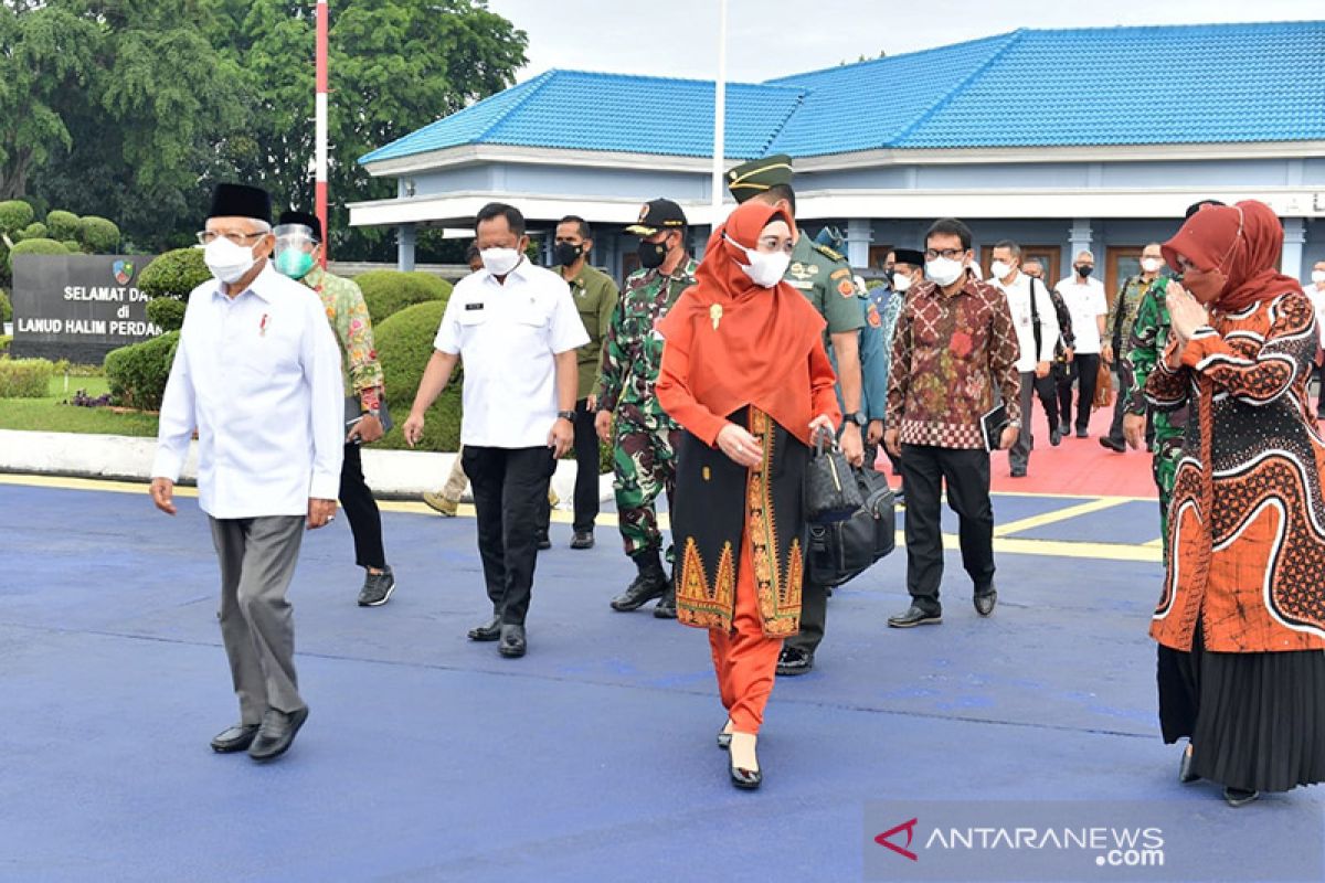 Wapres bertolak ke Aceh dan Medan untuk kunjungan kerja