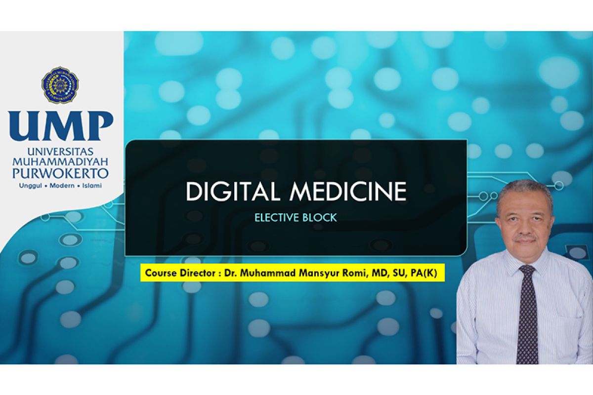 Fakultas Kedokteran UMP luncurkan pembelajaran elektif "Digital Medicine"