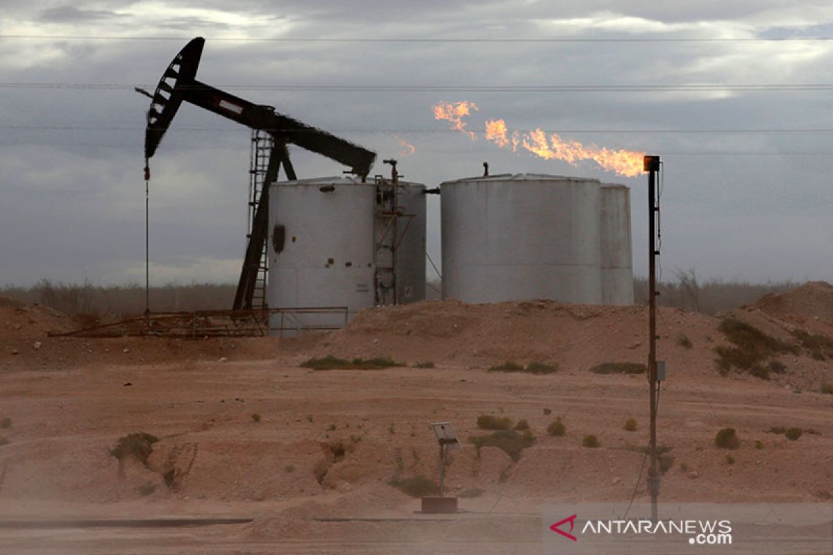 Harga minyak jatuh, terendah sejak Februari