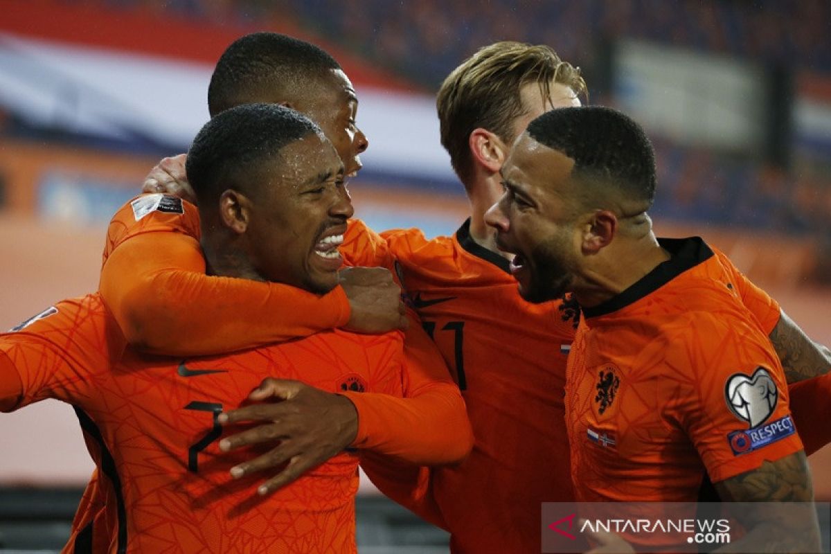 Belanda akhirnya lolos ke Piala Dunia