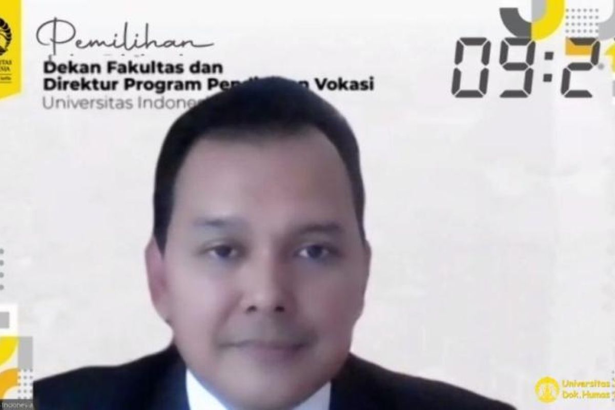 Agus Setiawan  terpilih sebagai Dekan FIK UI 2022-2026