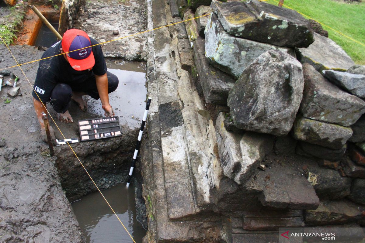 Ekskavasi Candi Songgoriti di Kota Batu temukan sistem drainase peninggalan Belanda