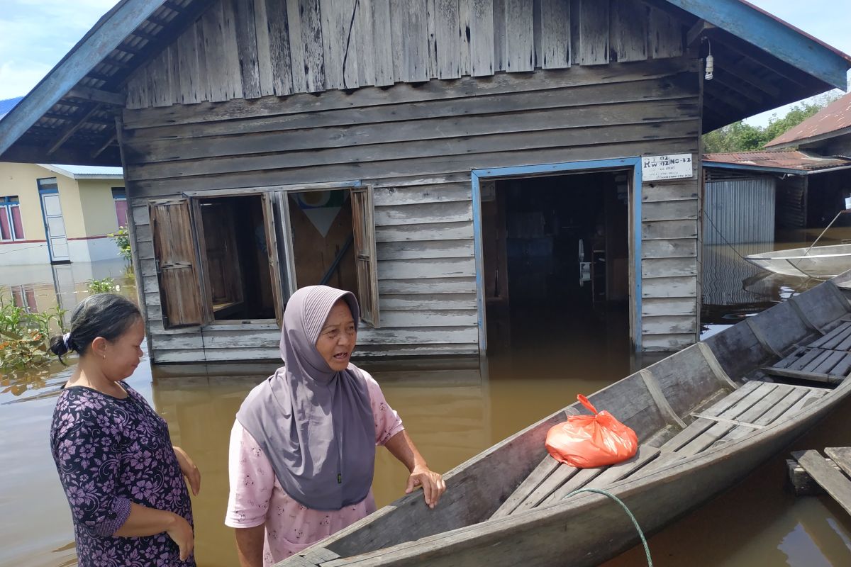 Banjir berdampak pada 13.959 keluarga di Kapuas Hulu