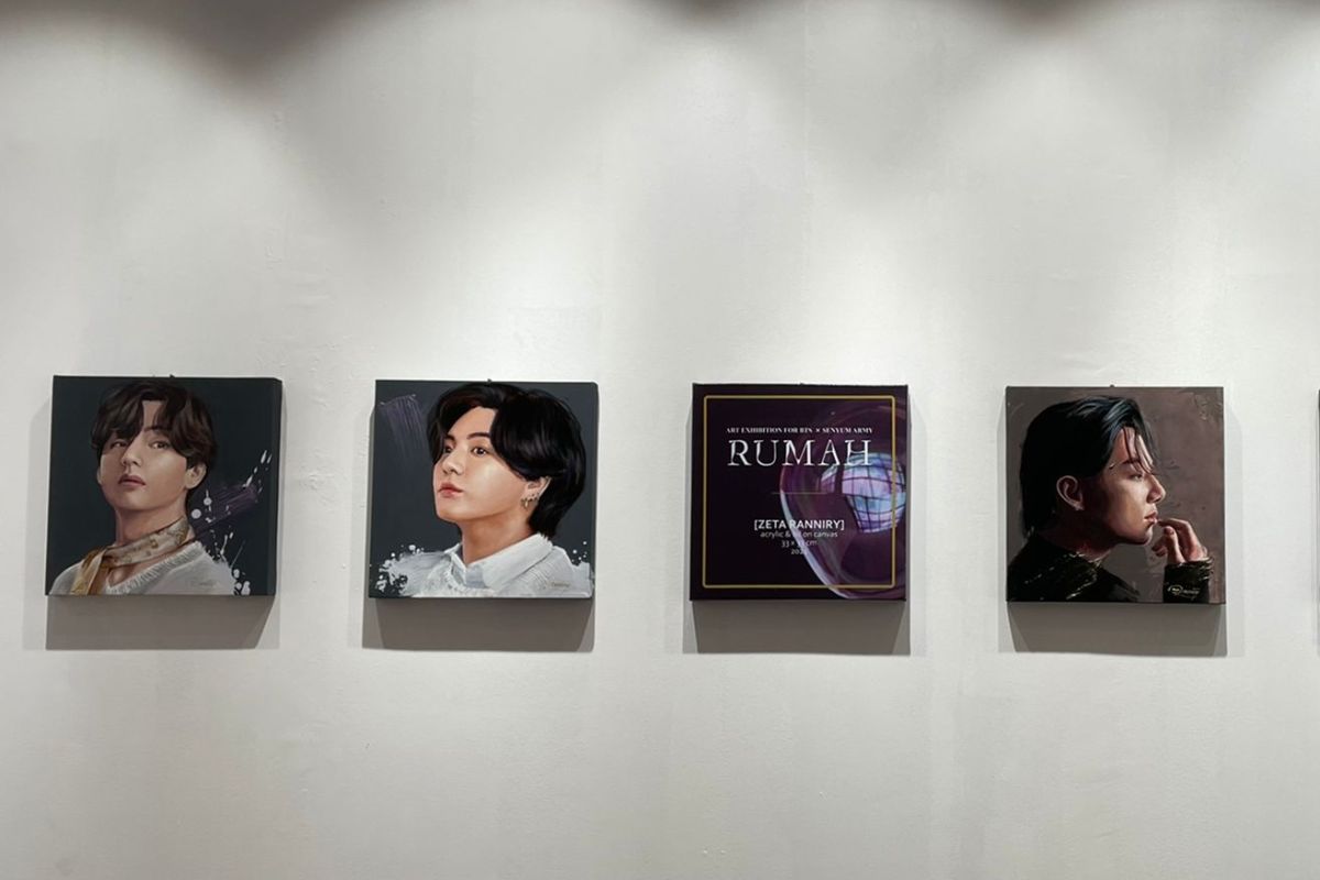 "Rumah" grup K-pop BTS di Plaza Indonesia