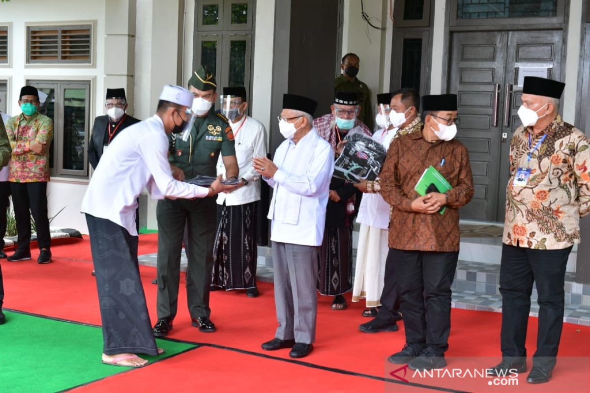 Wapres: Ulama Aceh wajib mendorong vaksinasi COVID-19