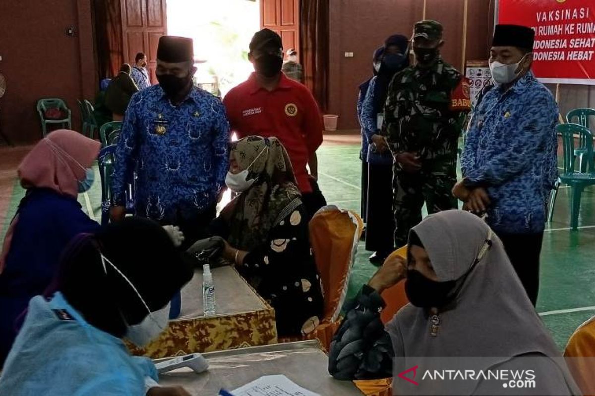 Kembali vaksinasi dari rumah ke rumah BIN Kalsel sasar 680 warga HSS