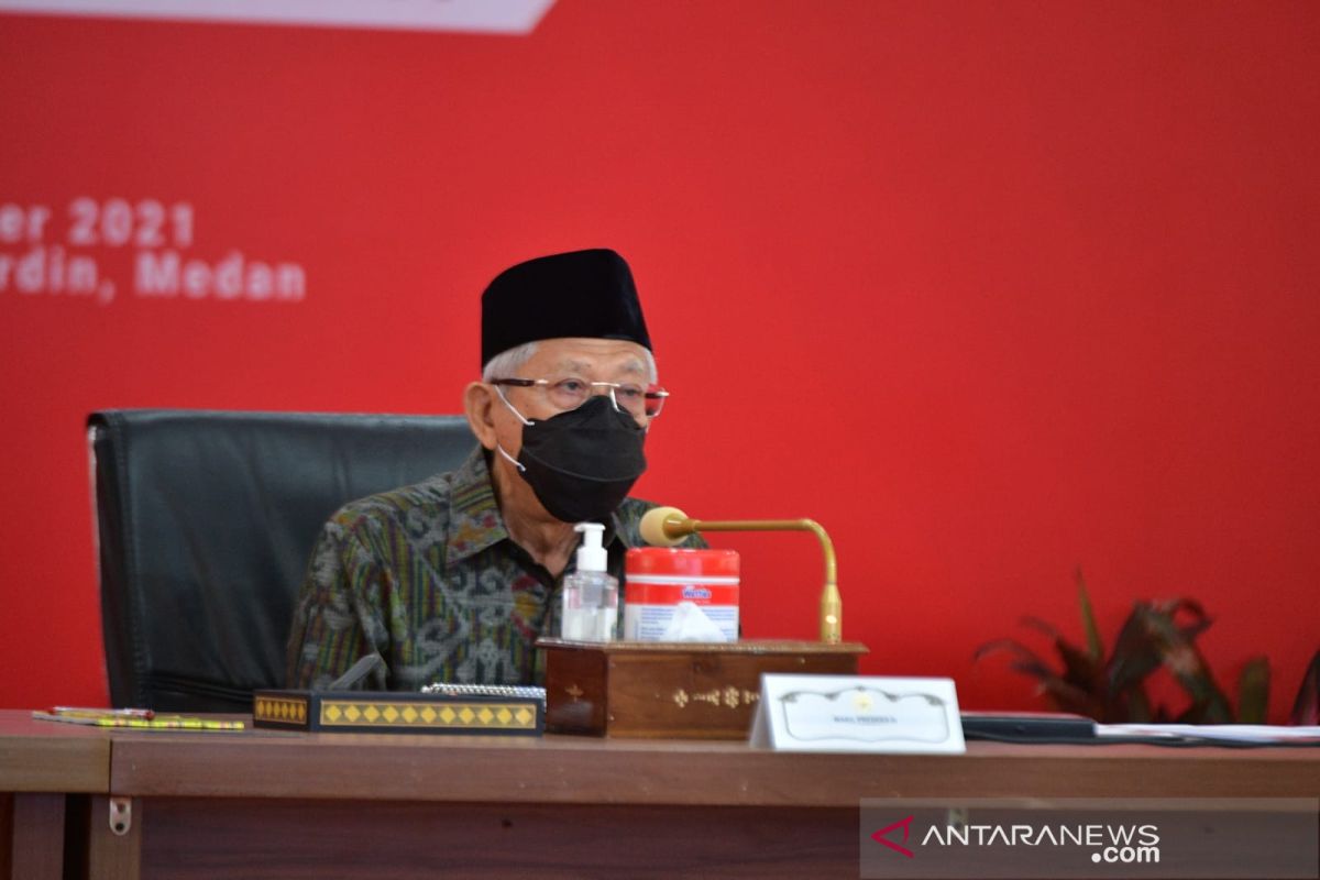 Vice President urges N Sumatra to establish public service malls