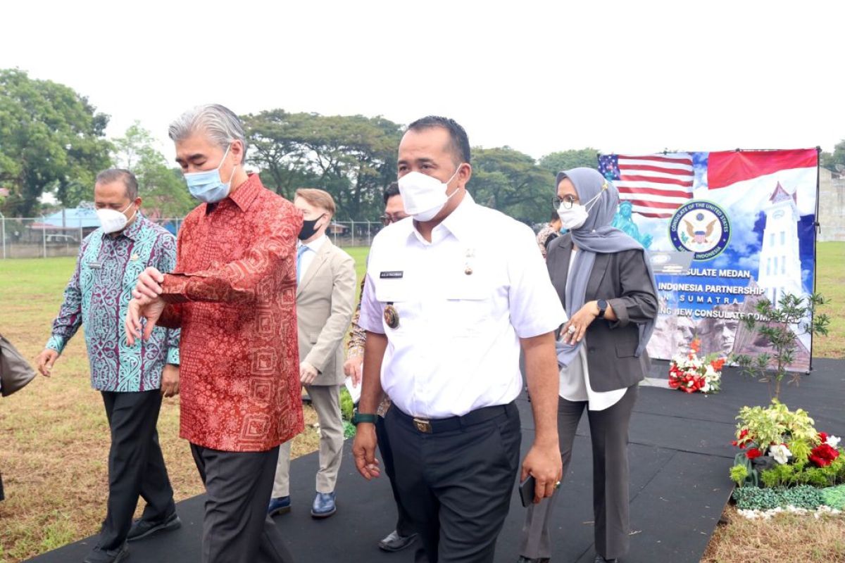 AS puji penanganan COVID-19 Indonesia di Medan