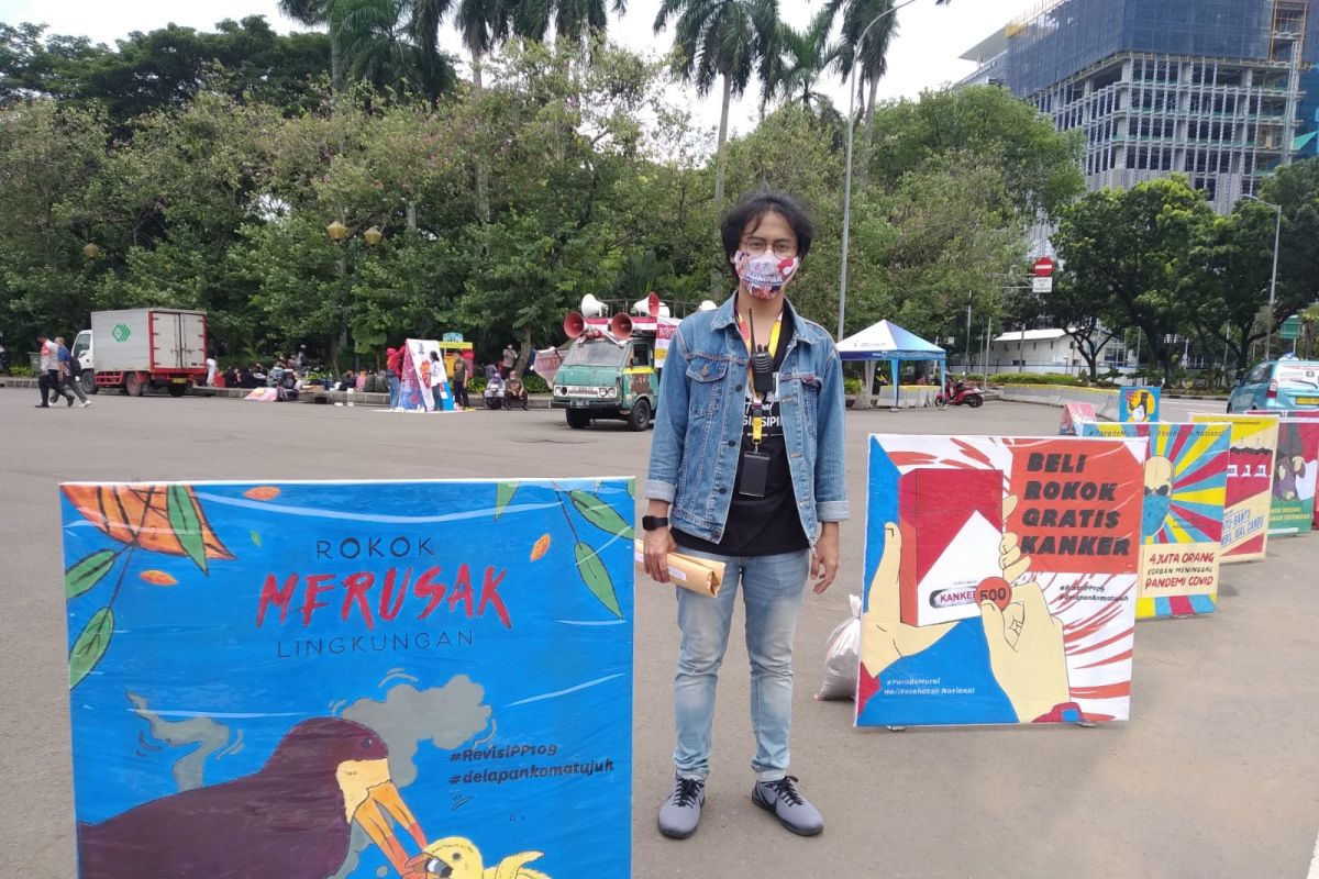 Kompak gelar Parade Mural minta Revisi PP 109/ 2012 disahkan