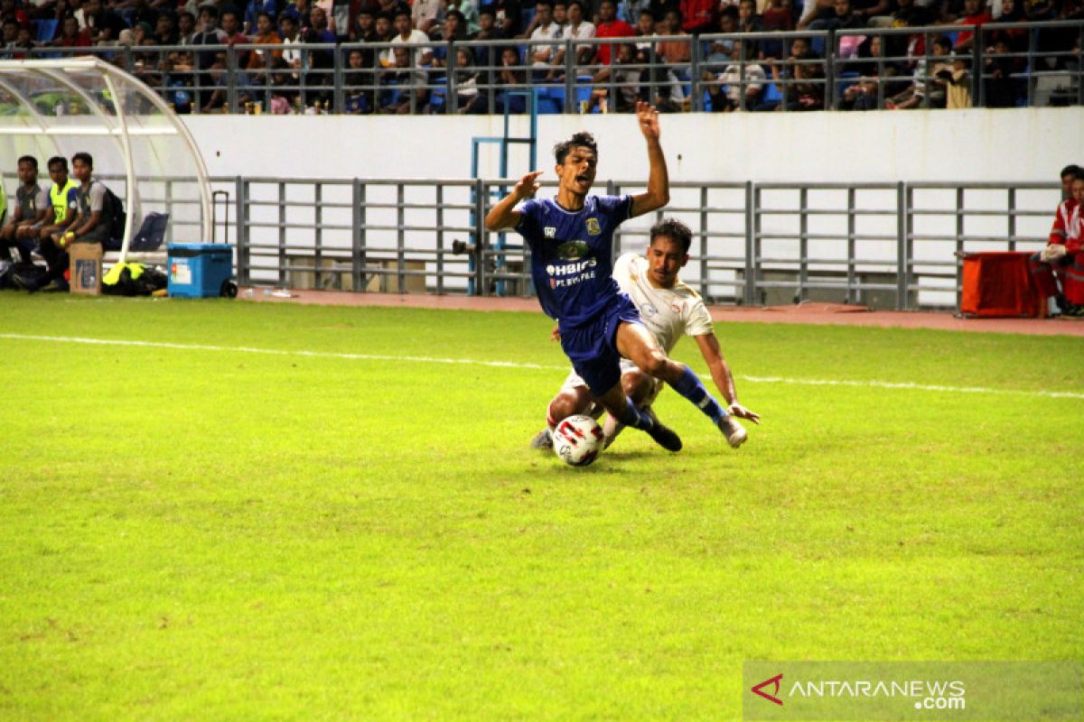 Persiba bermain imbang 1-1  dengan Sulut United