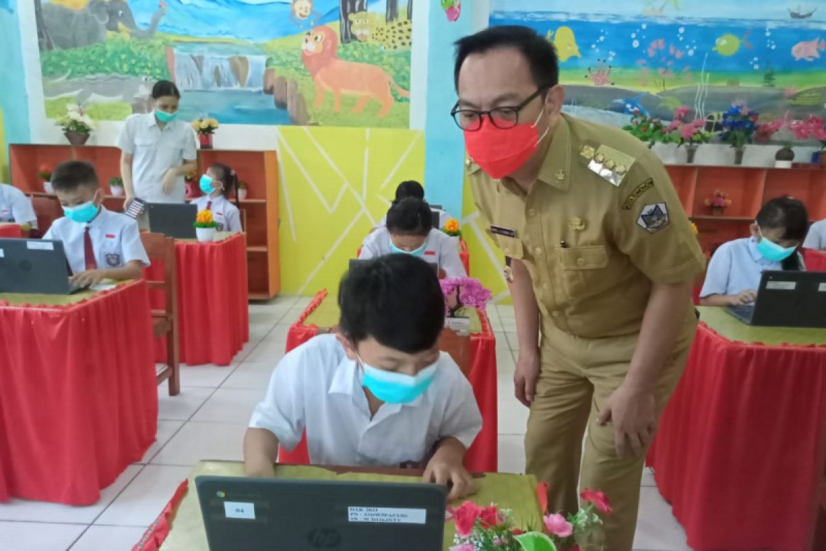 Ribuan siswa SD/MI di Tomohon mengikuti ANBK